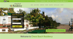 Desktop Screenshot of cheraibeachresidency.com